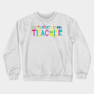 Elementary School Teacher Gift Idea Cute Back to School Crewneck Sweatshirt